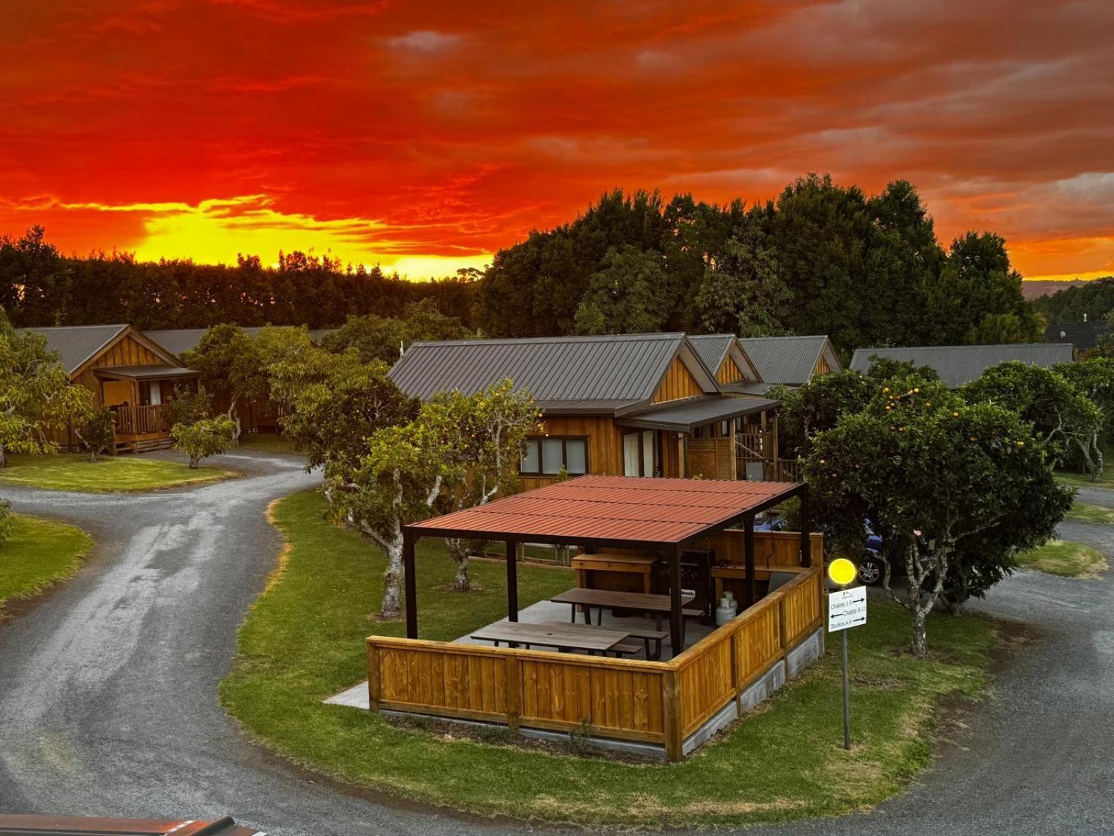 Kerigold Secluded Chalets Motel Kerikeri Exteriör bild